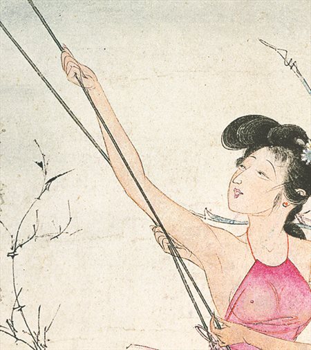 洱源县-胡也佛的仕女画和最知名的金瓶梅秘戏图